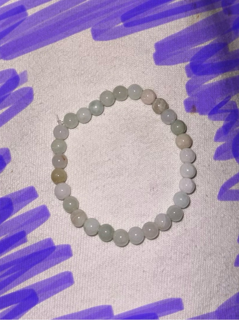 natural pale amazonite Bead Stretch Bracelet Women Jewelry bohemian